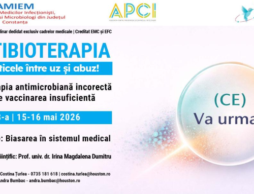 Webinar Antibioterapia – Antibioticele între uz și abuz! – ediția a 8-a